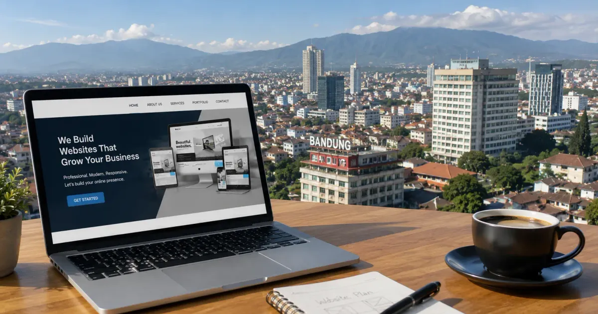 Jasa Pembuatan Website Bandung dan Kota-Kota Besar Lainnya