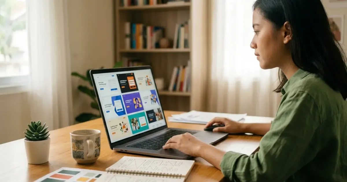 10+ Contoh Landing Page Inspiratif untuk Referensi Desain Anda