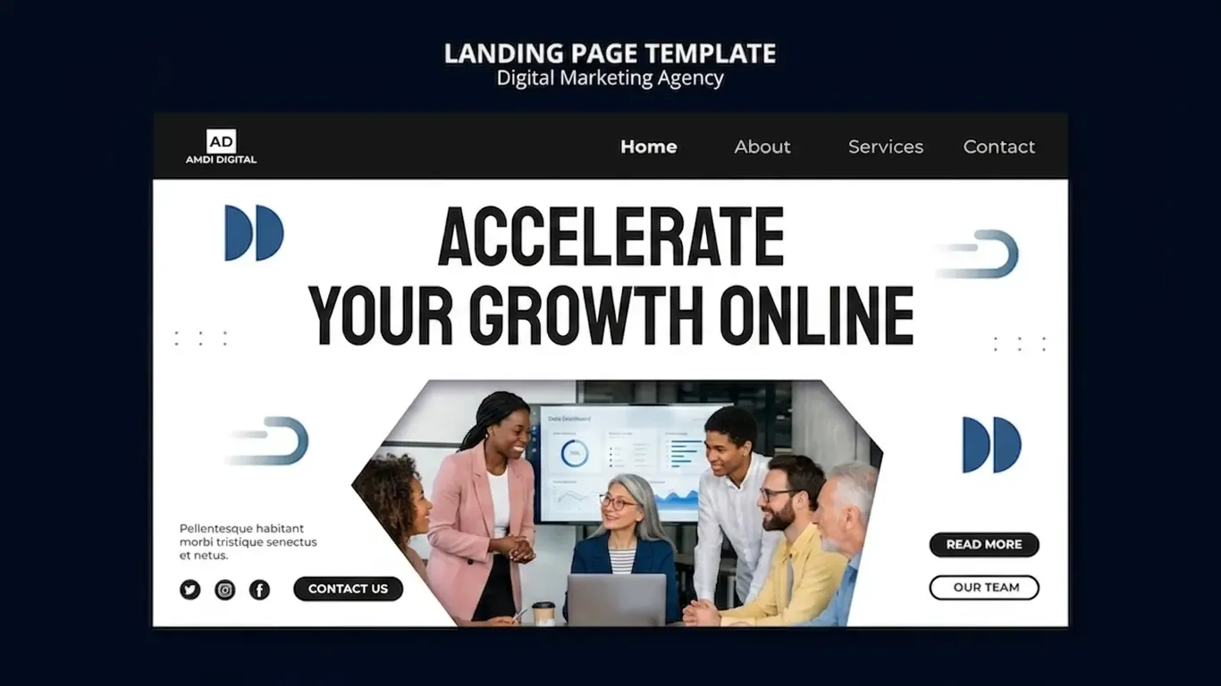 Web Design Mockup Digital Agency Freepik.webp