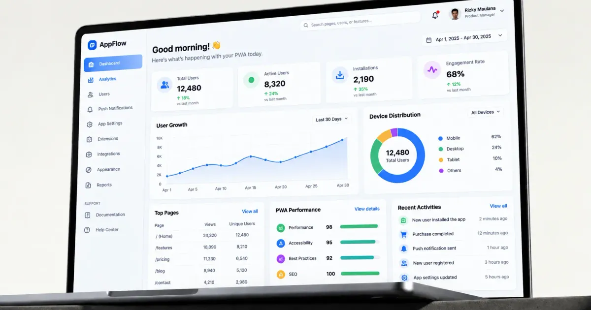 Progressive Web App (PWA): The Solution Between a Website and a Mobile App