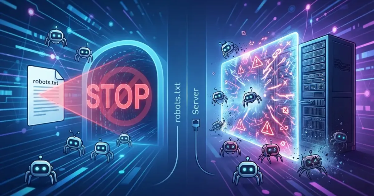 Blocking AI Crawlers via Robots.txt or the Server? Here's the Difference