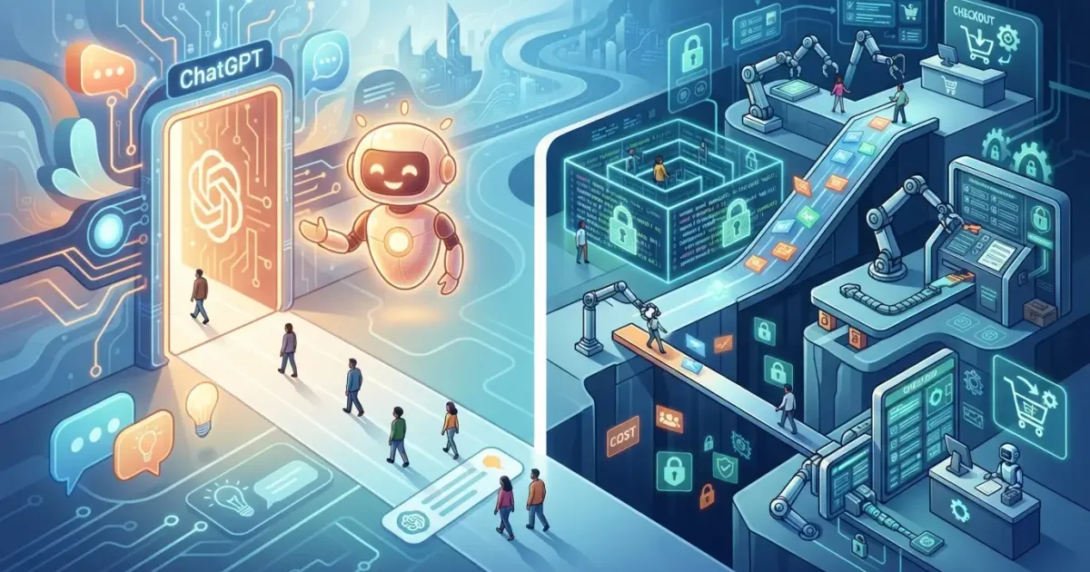 Getting Into ChatGPT Is Easy — AI Agent Checkout Is the Real Challenge