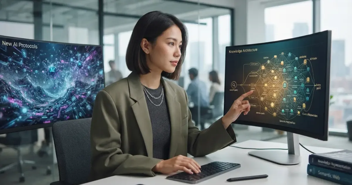 Protokol AI Baru Tidak Akan Menyelamatkan SEO Tanpa Knowledge Architecture