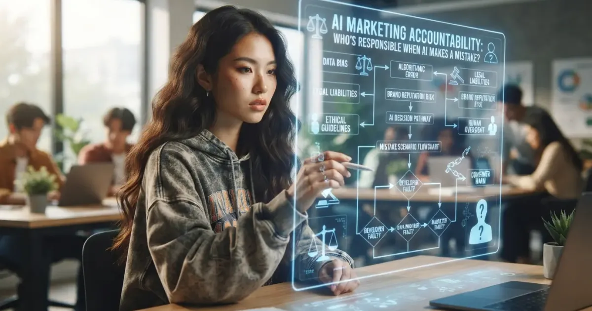 AI Marketing Accountability: Who's Responsible When AI Makes a Mistake?
